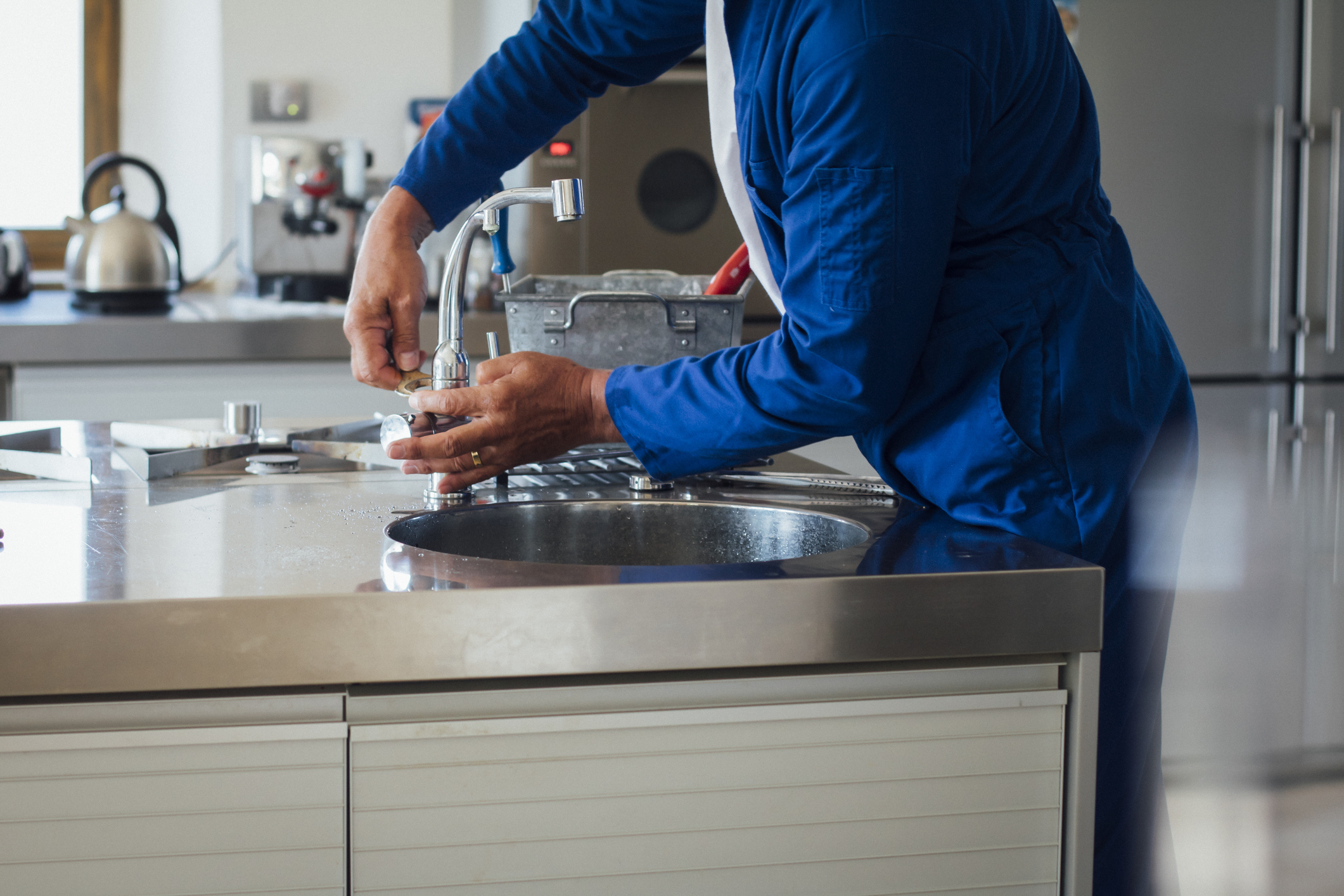 Repairman at Work